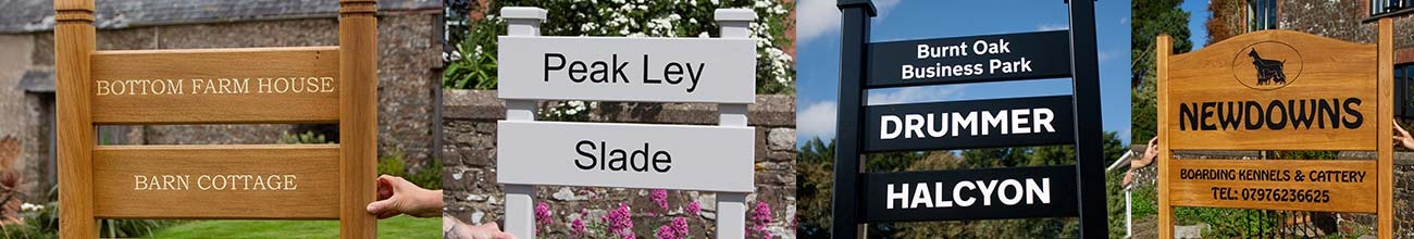 Custom Ladder Signs Wooden Ladder Signs, Signs on Posts | The Sign Maker