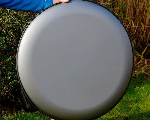 Silver Grey Hatd Wheel Cover