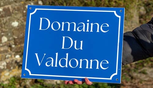French Style Metal House Name Plates French Style Name Plate