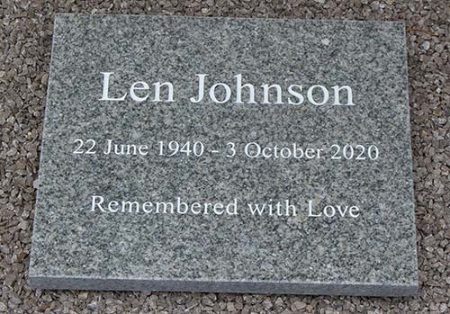 Granite Memorials Grey Granite Memorial