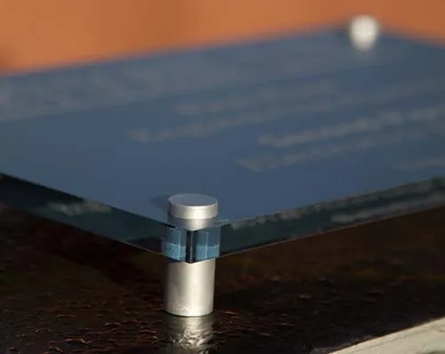 Painted and Etched Information Plaque