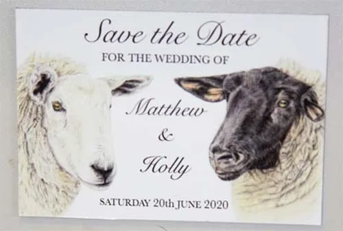 Save-The-Date Fridge Magnets