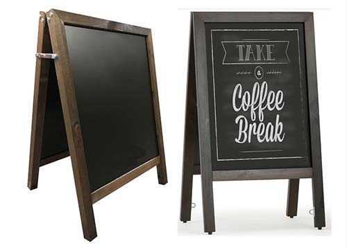 Chalk Board Pavement Sign Traditional Chalk Boards