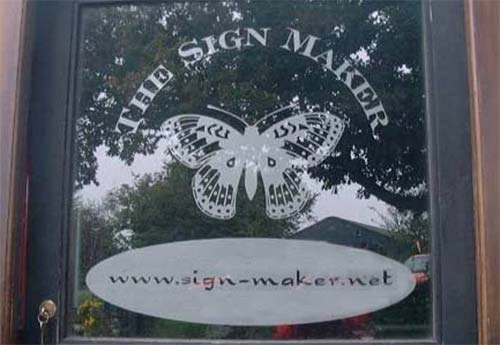 Window Signs and Designs Window Sign