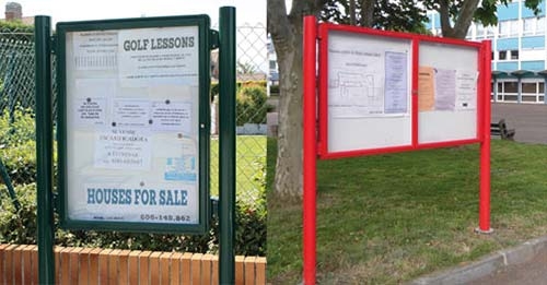 75mm Heavy Duty Notice Boards 75mm Profile Notice Board