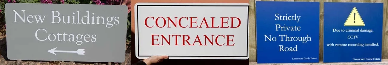 Aluminium Sign Boards