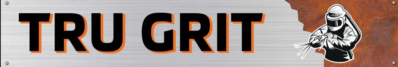 Tru Grit Sandblasting Banner