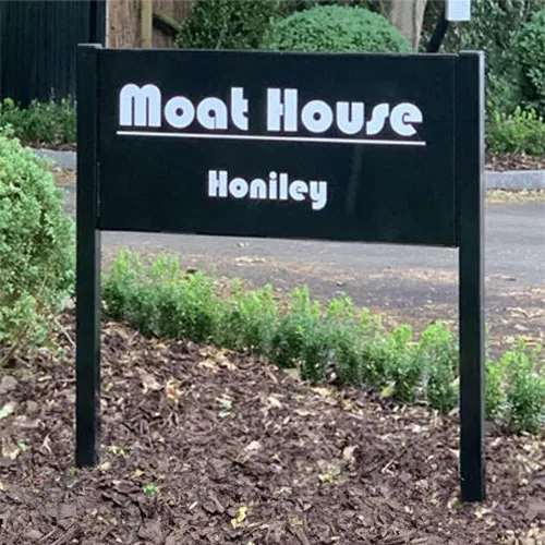 Aluminium Tray Sign