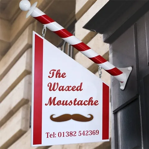 Special sign panel made to order Barber Sign