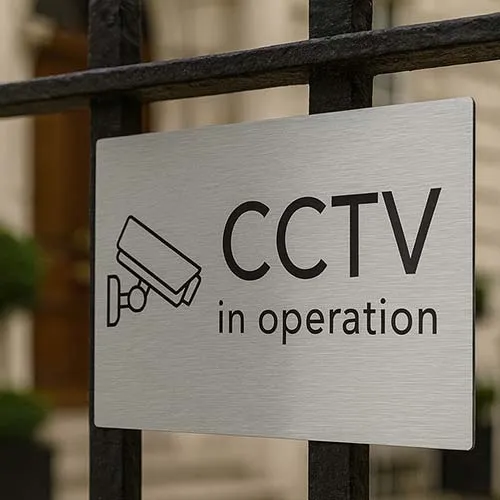 Etched Stainless Steel Plaque