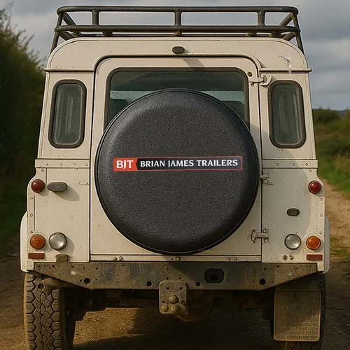 ArmourTec - Tough Textured Protection for 4x4s Personalised Rear Wheel Cover