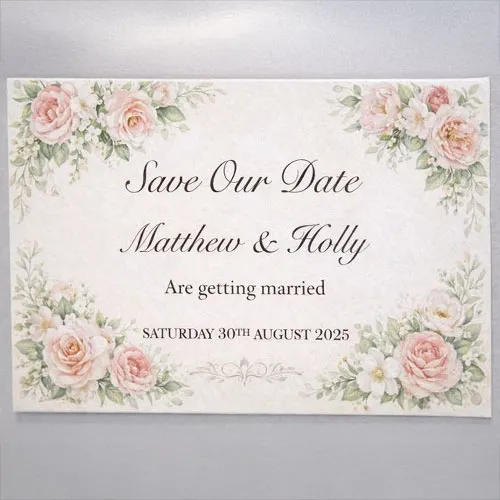 Save Our Date Magnet