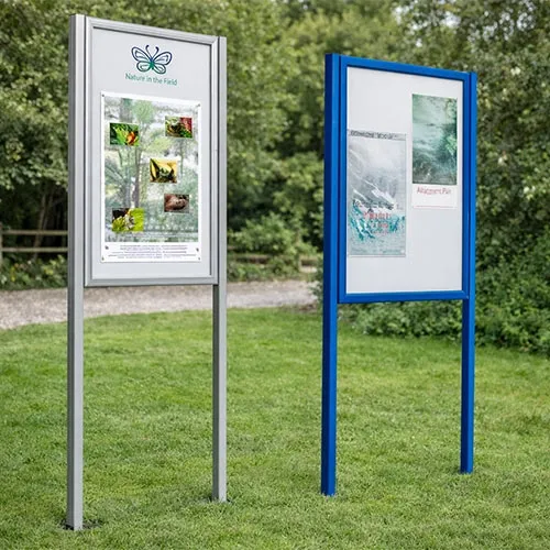 Outdoor Notice Board - 30mm Profile