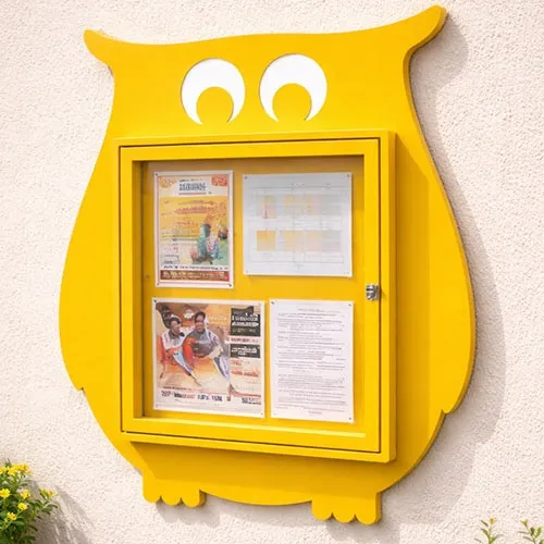 Waterproof animal shaped notice board for school wall Children’s animal notice board for schools and nurseries