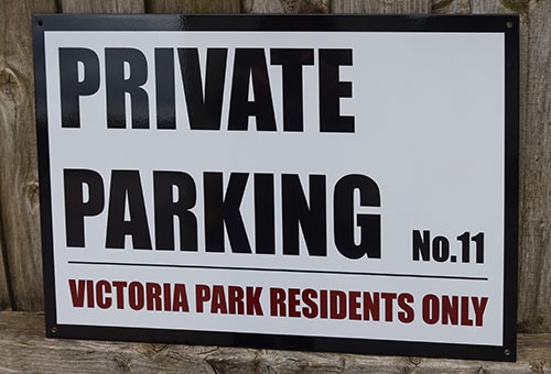 Superior TOUGHPRINT Aluminium Signs - Very Durable Very Durable ToughPrint Sign