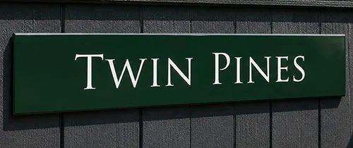 Modern Fibreglass Signd