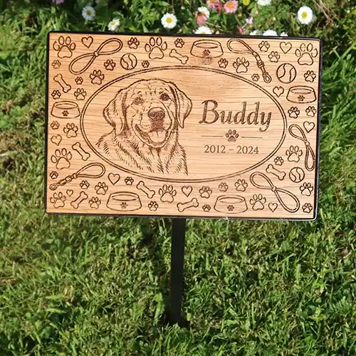 Wooden Dog Memorial