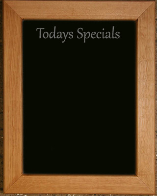 Oak Framed Blackboard - personalised