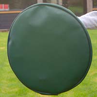 Green soft tyre cover - other colours available.