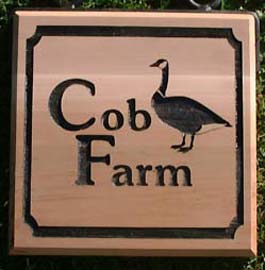 Cedar Sign