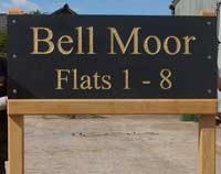 Posts for granite and slate signs Posts for granite and slate signs
