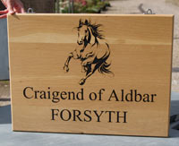 Oak signs - made to measure. Oak signs - made to measure.