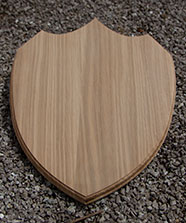 New shield shape created for a customer.
