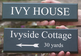 Accoya wood signs are a similar price to oak Accoya wood signs are a similar price to oak