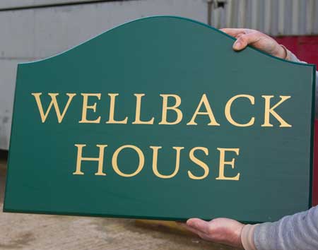 Shaped wooden painted heritage green. Size 750 x 500. Font High Tower Shaped wooden painted heritage green. Size 750 x 500. Font High Tower