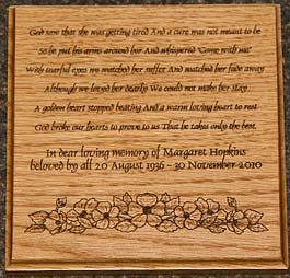 Wooden Memorial